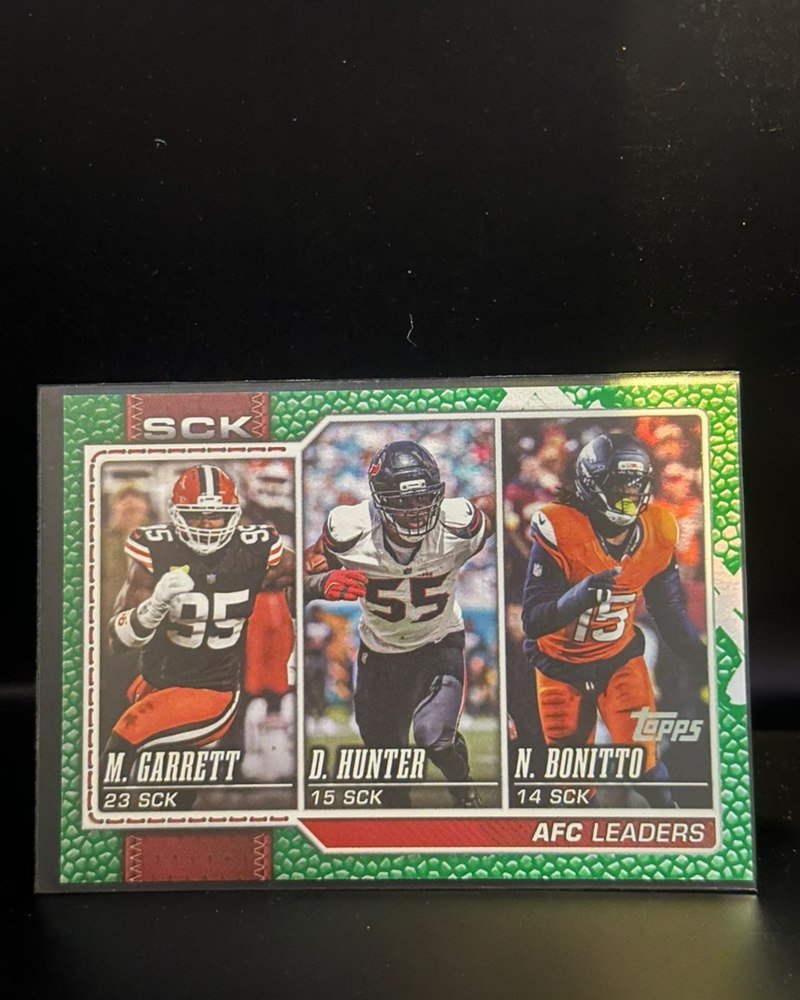 Topps Football 2026 #288 · paralelo verde, numerada 82/99