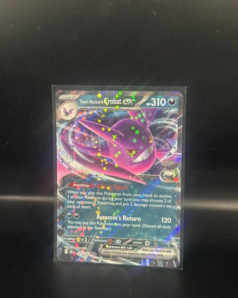 Destined Rivals 122/182, Double Rare, foil con estrellas