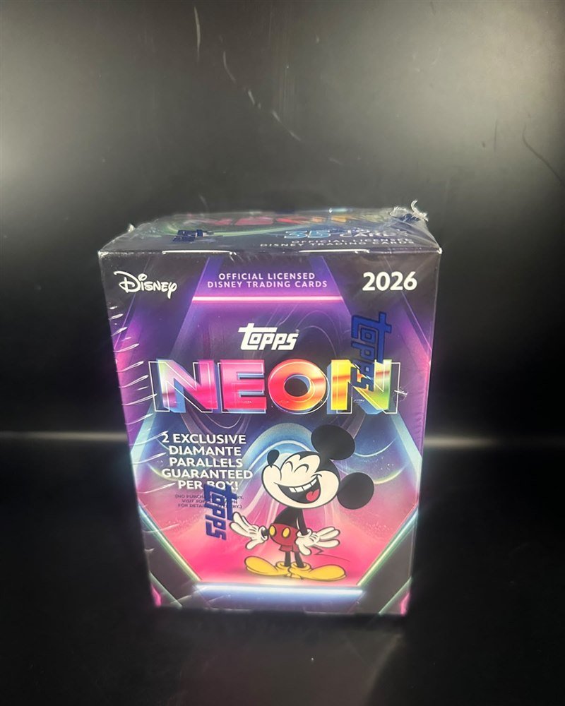 Caja sellada con 35 cartas (7 sobres de 5) y 2 paralelos Diamante exclusivos