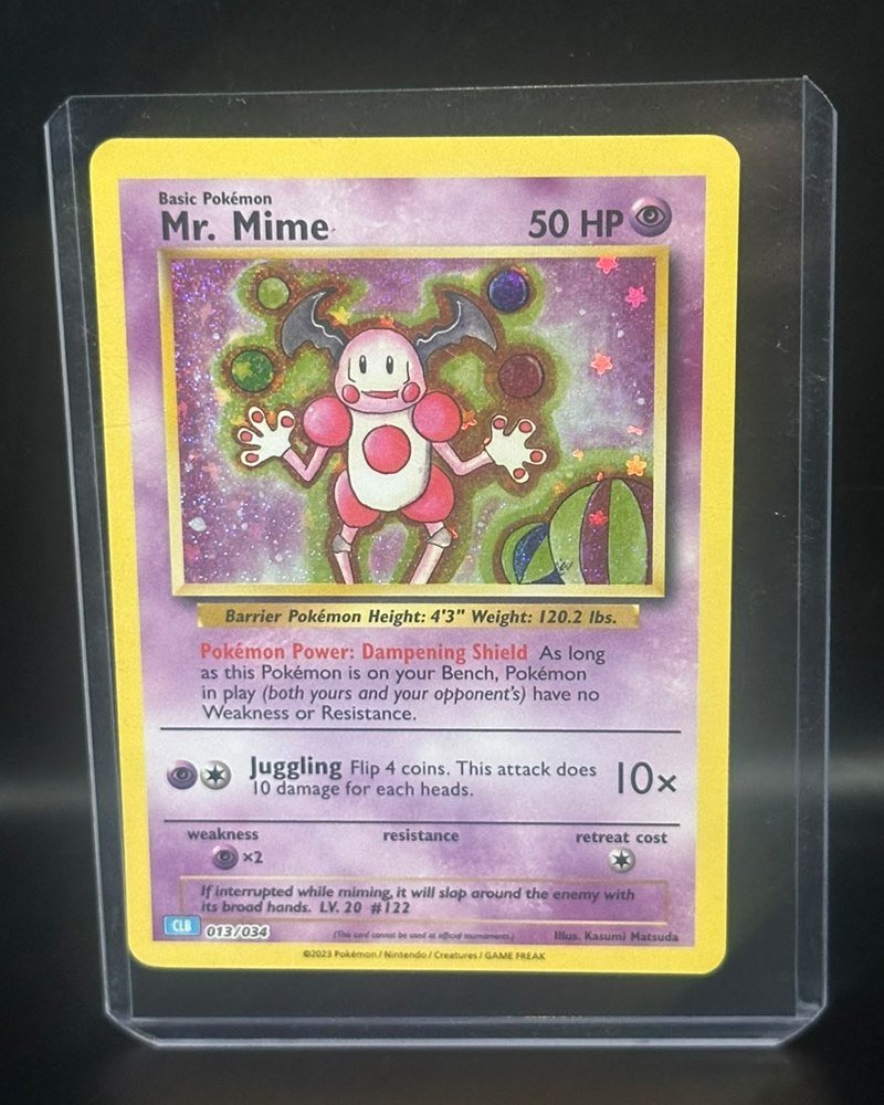 Pokémon TCG Classic, mazo de Blastoise, CLB 013/034. No es legal en torneos