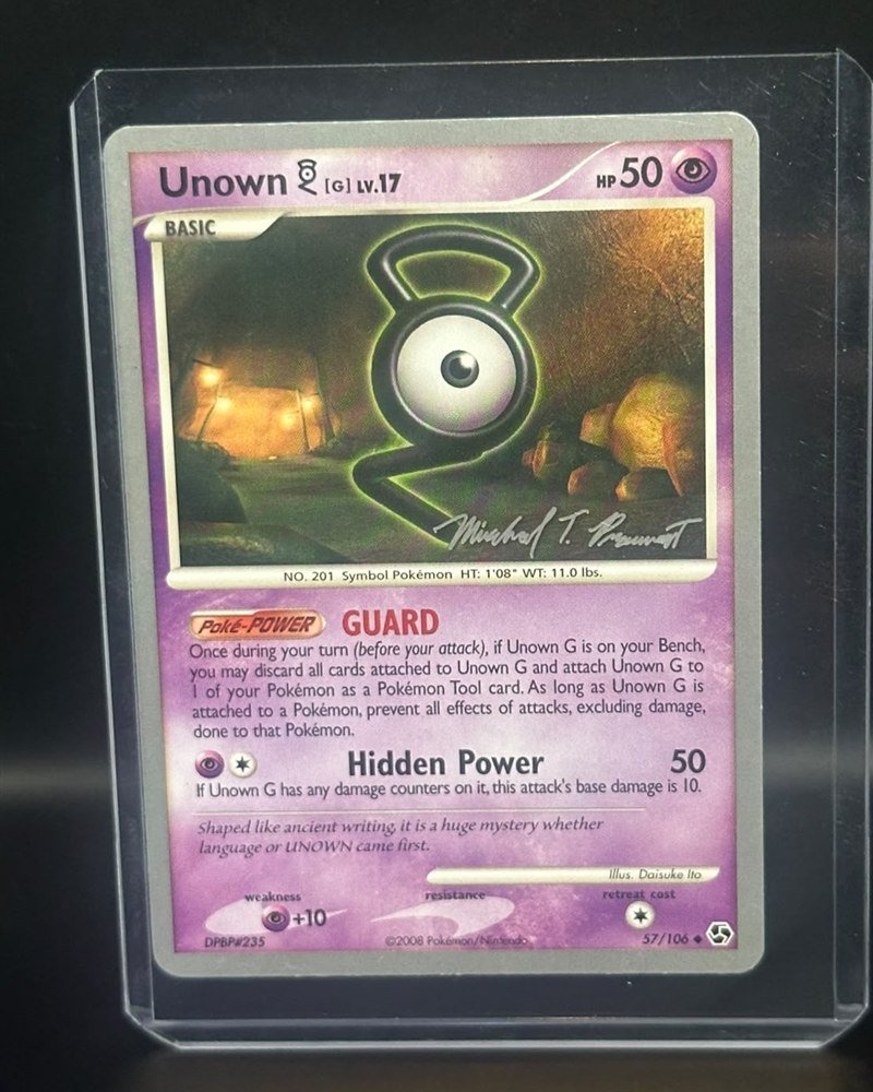 World Championships 2010, mazo "Boltevoir" de Michael Pramawat (Great Encounters 57/106). Firma impresa y reverso especial; no es legal en torneos