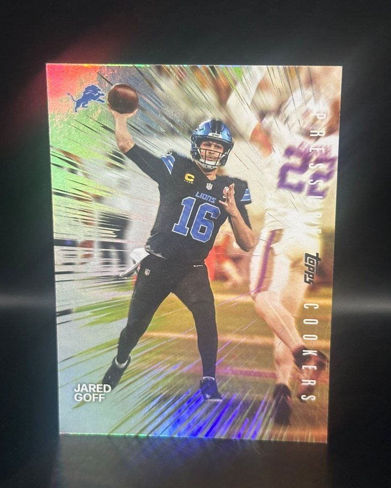 Lions · Topps Football 2026, inserto Pressure Cookers PC-16