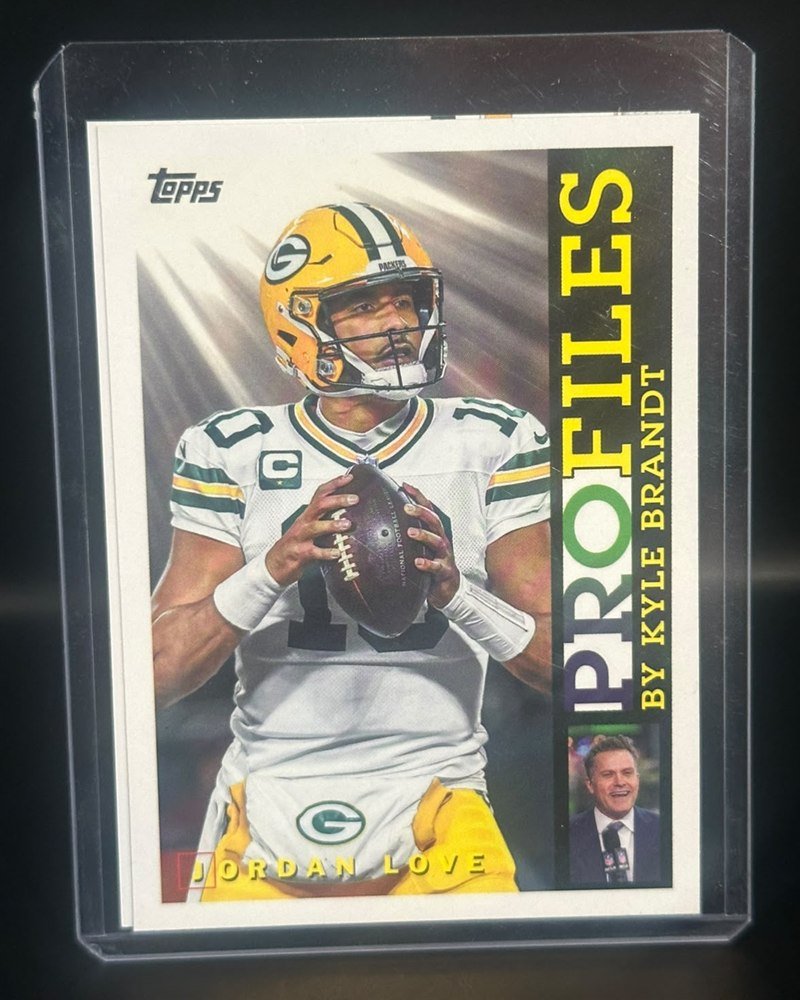 Packers · Topps Football 2026, inserto ProFiles by Kyle Brandt