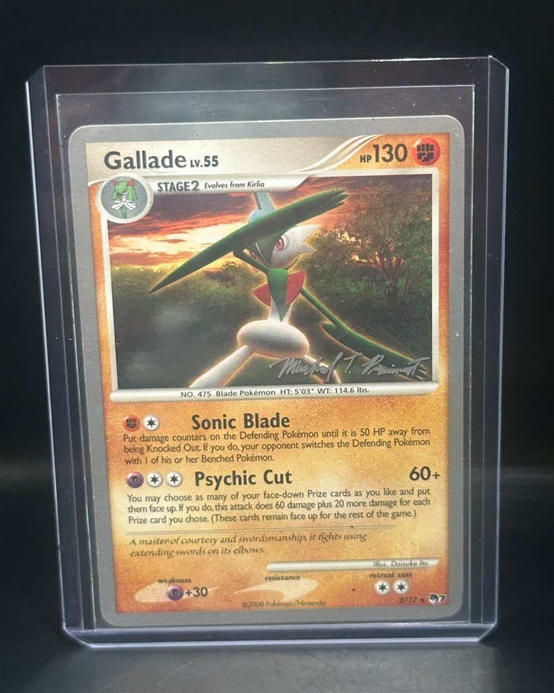World Championships 2010, mazo "Boltevoir" de Michael Pramawat (POP Series 7 2/17). Firma impresa y reverso especial; no es legal en torneos