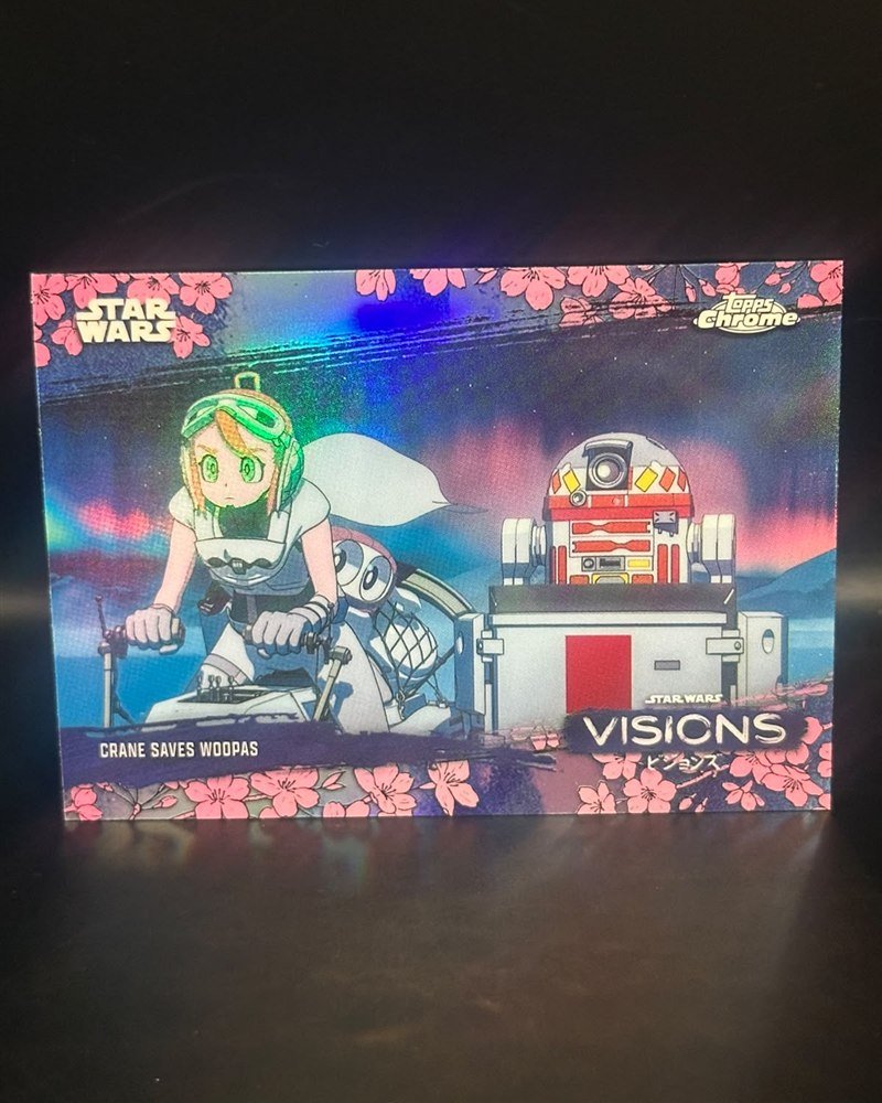 Topps Chrome Star Wars 2026, inserto Star Wars Visions V3-2