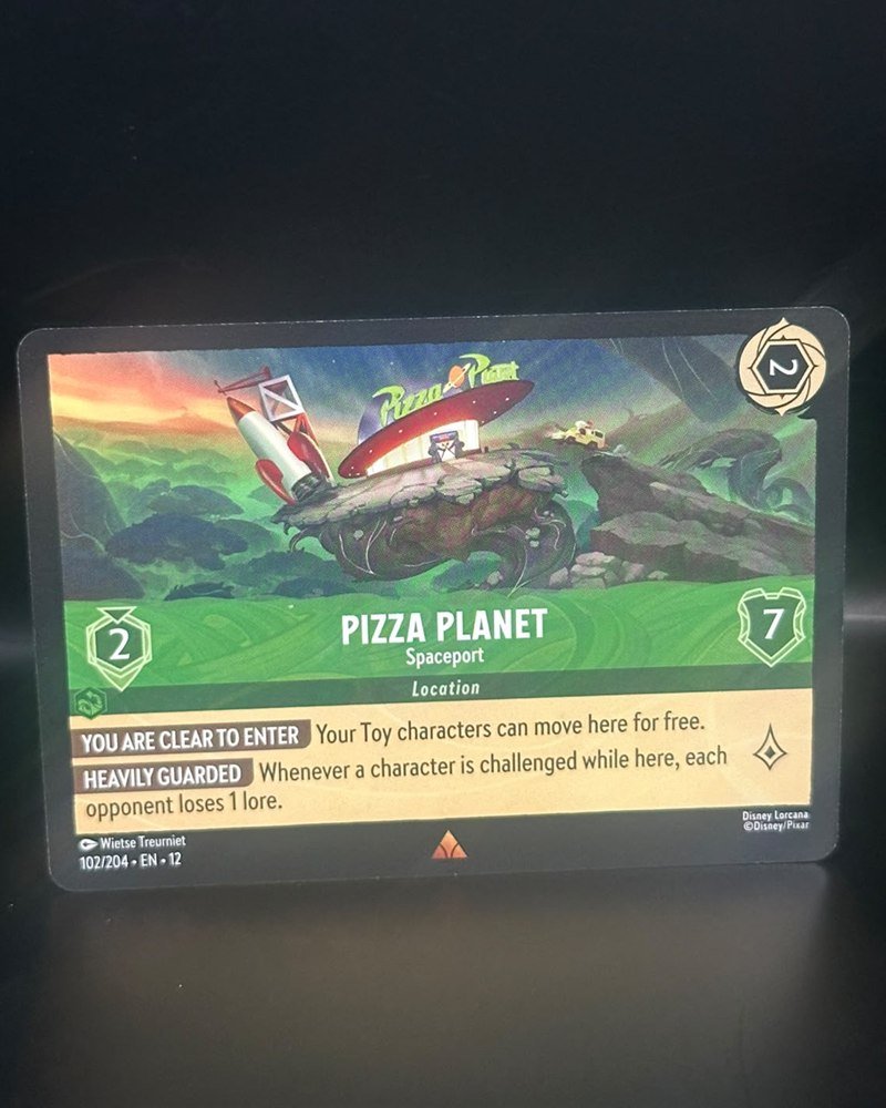 Disney Lorcana · Wilds Unknown 102/204, Rare. Sin funda