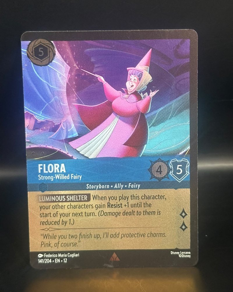 Disney Lorcana · Wilds Unknown 141/204, Rare. Sin funda