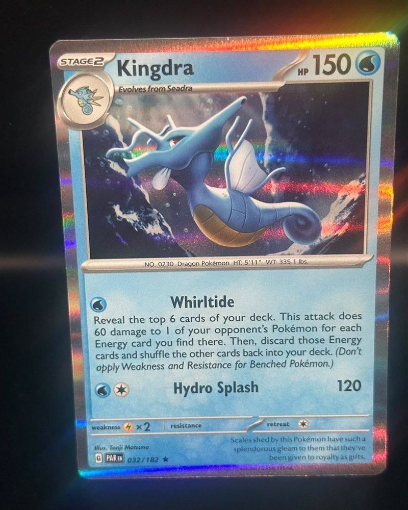Paradox Rift 032/182, Holo Rare. Sin funda