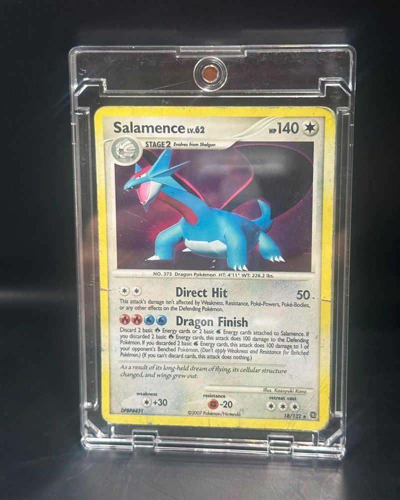 Diamond & Pearl Secret Wonders 18/132, Holo Rare. Incluye estuche magnético de protección 100pt