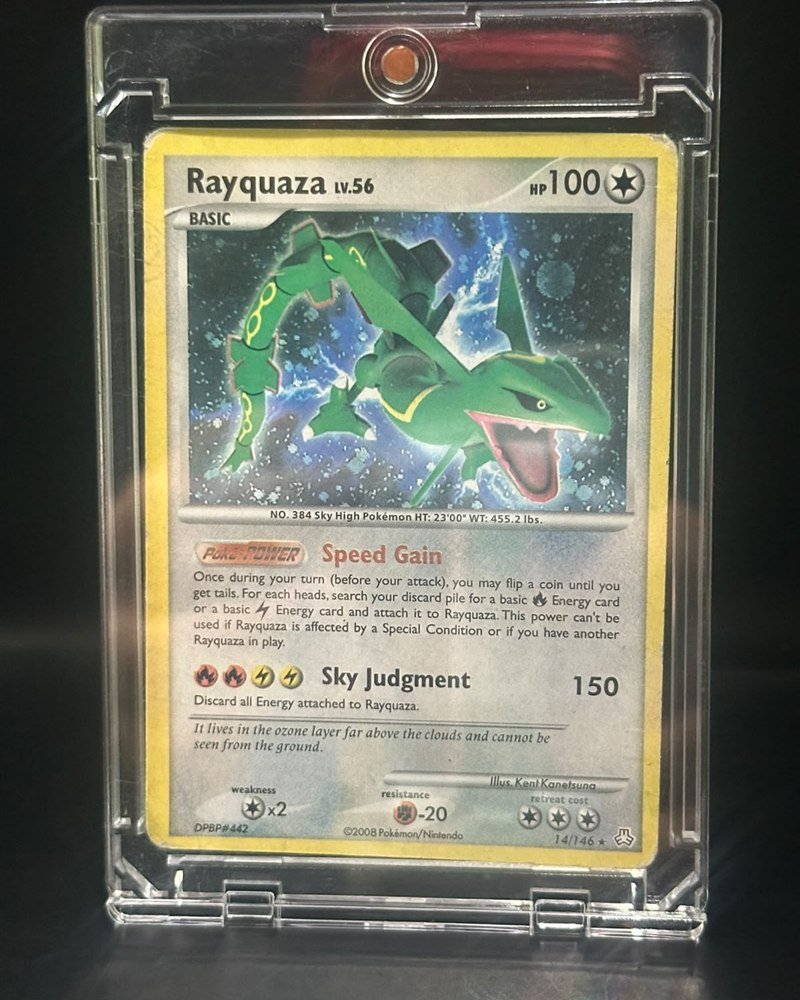 Diamond & Pearl Legends Awakened 14/146, Holo Rare. Incluye estuche magnético de protección 100pt
