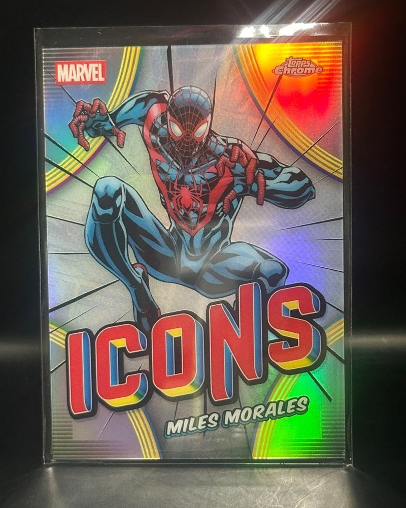 Topps Chrome Marvel Comics 2026, inserto Marvel Icons MI-13
